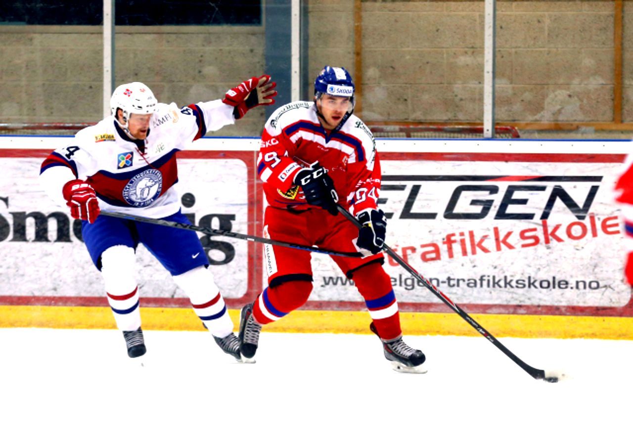Hokejová příprava - Norsko vs. Česko (Dominik Simon)
