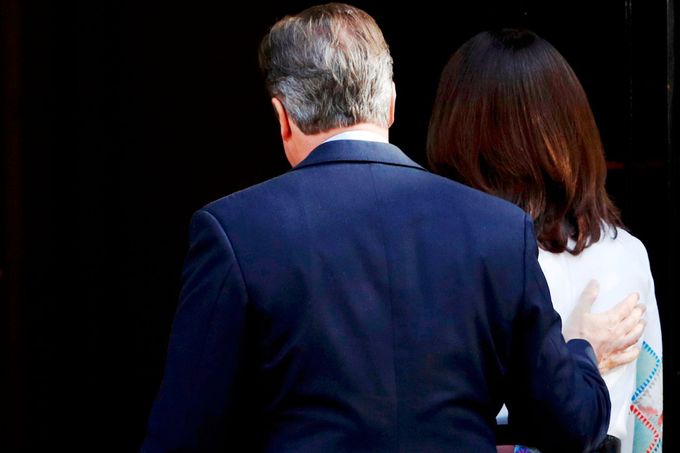 David Cameron a jeho žena