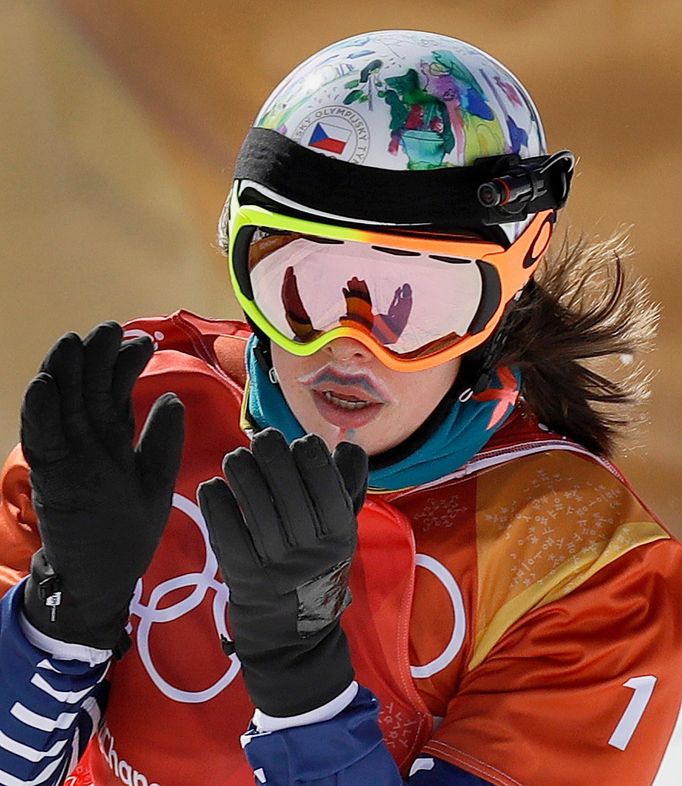 Eva Samková  ve snowboardcrossu na ZOH 2018