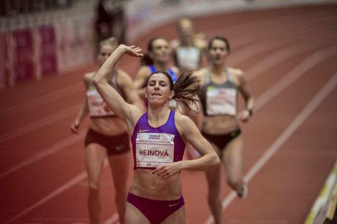 Czech Indoor Gala 2017: 400 m - Zuzana Hejnová