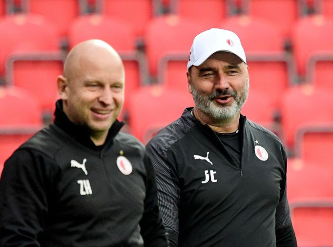 Zdeněk Houštecký, Jindřich Trpišovský, Slavia Praha