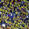 Fanoušci Ekvádoru v zápase MS 2022 Katar - Ekvádor