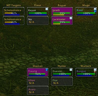 World of Warcraft Addony