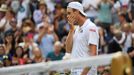 Sam Querrey slaví postup do semifinále Wimbledonu 2017