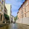 Praha Vltava historická centrum Čertovka
