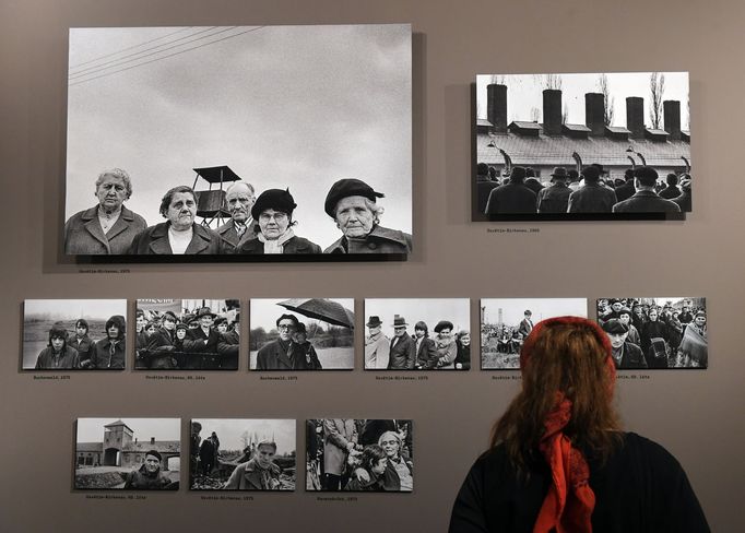 Snímek z výstavy v Domě U Černé Matky Boží.