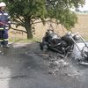 Harley se srazil s autem autoškoly