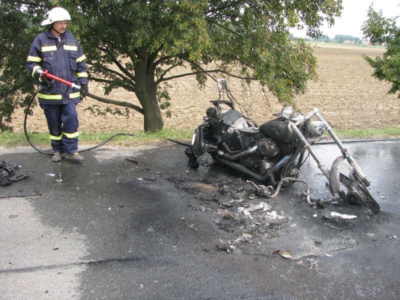 Harley se srazil s autem autoškoly