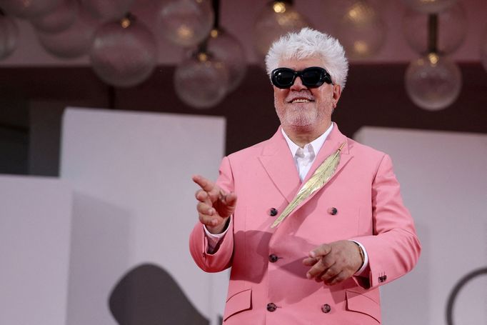 Pedro Almodóvar na benátském festivalu.