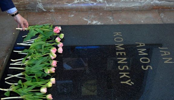 Hrob Jana Amose Komenského v Naardenu