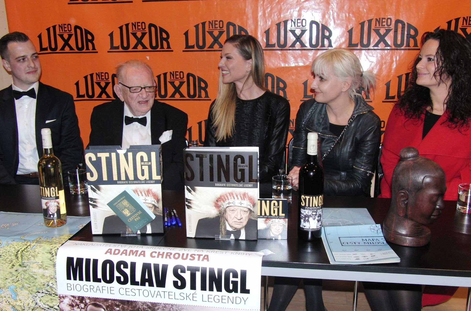Cestovatel Miloslav Stingl - křest biografie