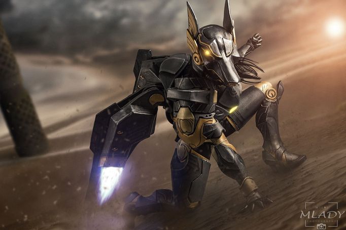 Anubis Pharah, postava ze hry Overwatch