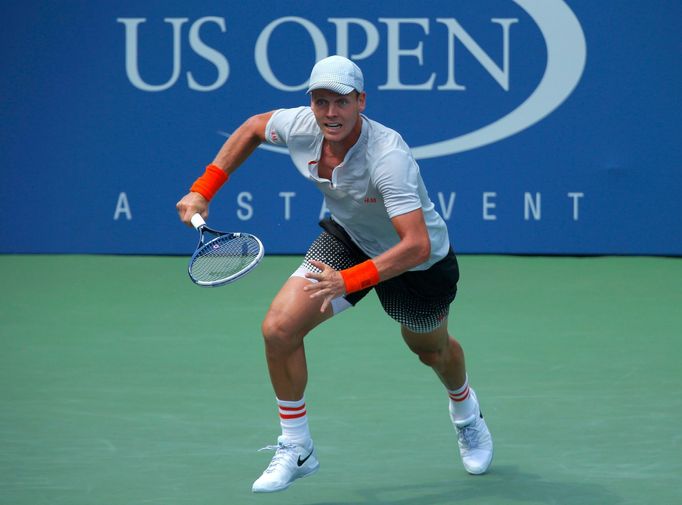 Tomáš Berdych na tenisovém US Open 2013