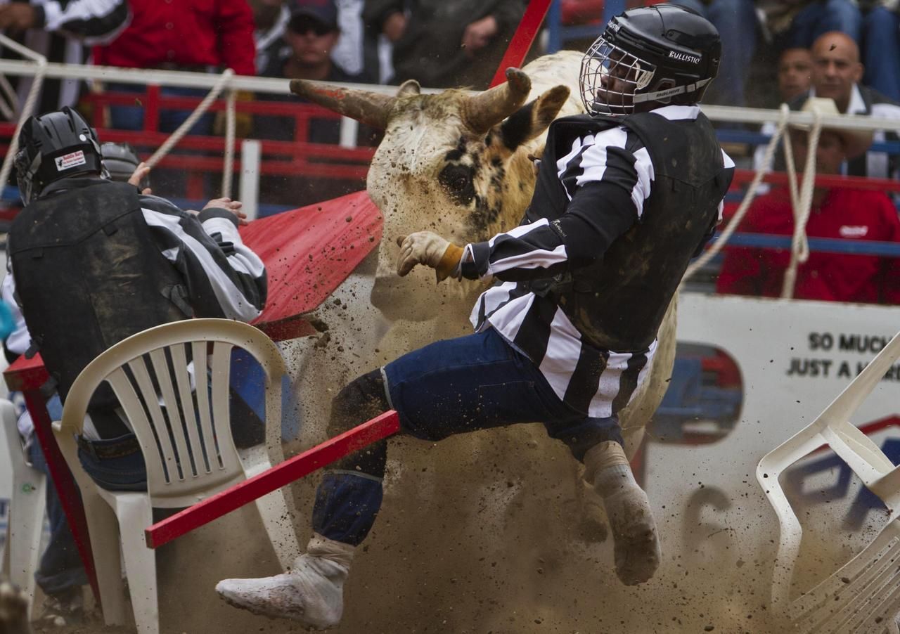 Obrazem: Vězeňské rodeo v USA