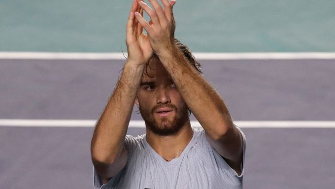 Sestřih utkání Tomáše Macháče v semifinále turnaje v Acapulcu