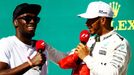 F1, VC USA 2017: Usain Bolt a Lewis Hamilton