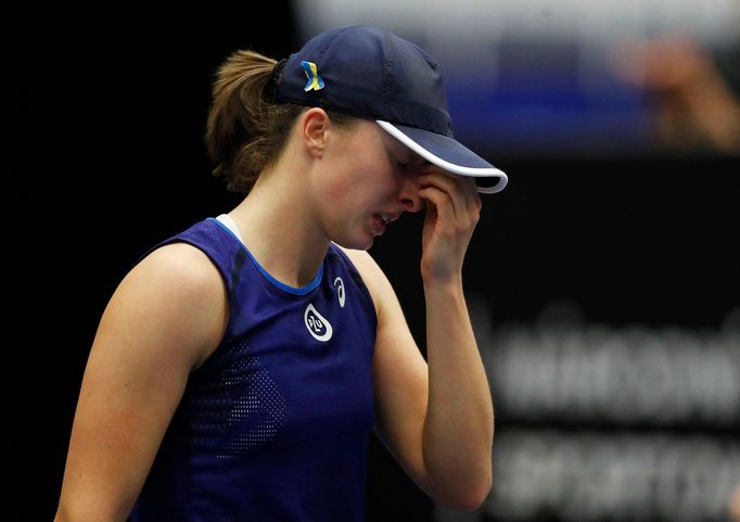 Iga Šwiateková ve finále Ostrava Open