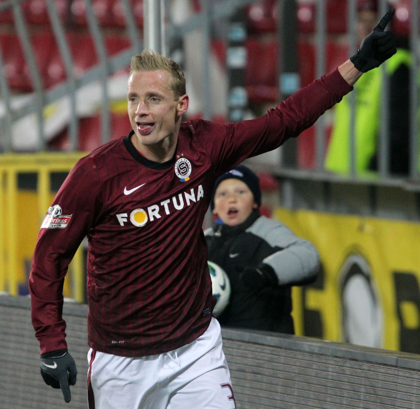 Fotbalisté Sparty Praha v utkání 12. kola Gambrinus ligy 2012/13 proti Liberci.