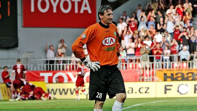 Martin Vaniak ještě v dresu Mostu.