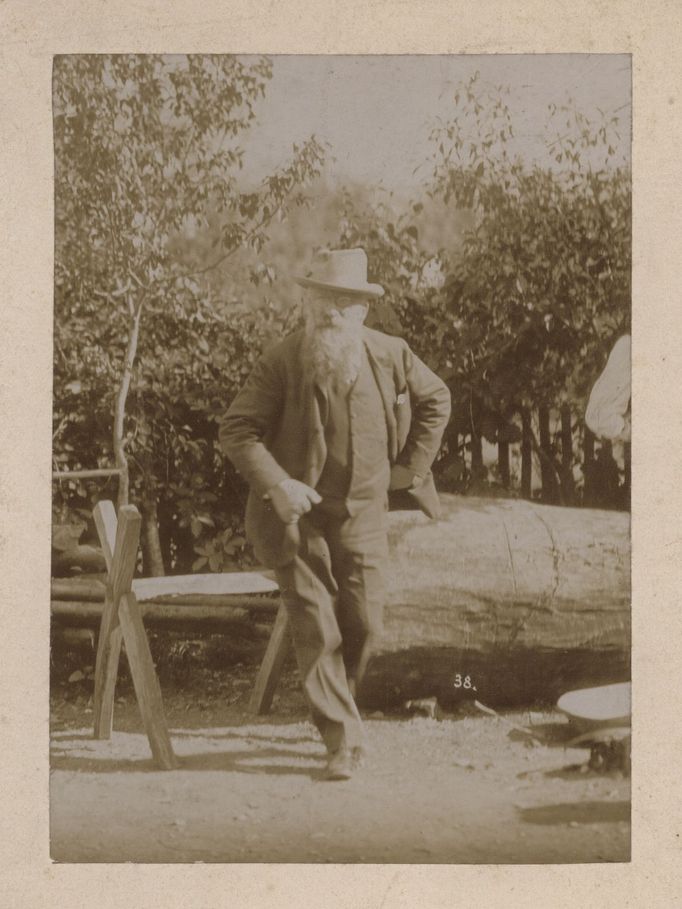 Rudolf Bruner-Dvořák: Tančící Rodin, 2. 6. 1902.