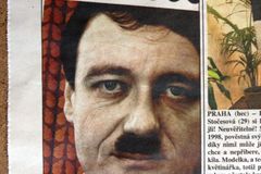 Czech MP portrayed as Hitler wants Reflex to apologize