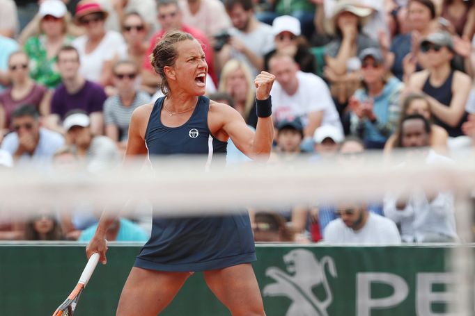 Barbora Strýcová ve 3. kole French Open 2018