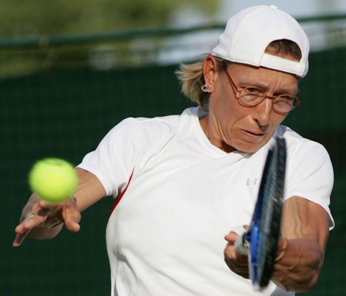 Martina Navrátilová, Wimbledon 2004