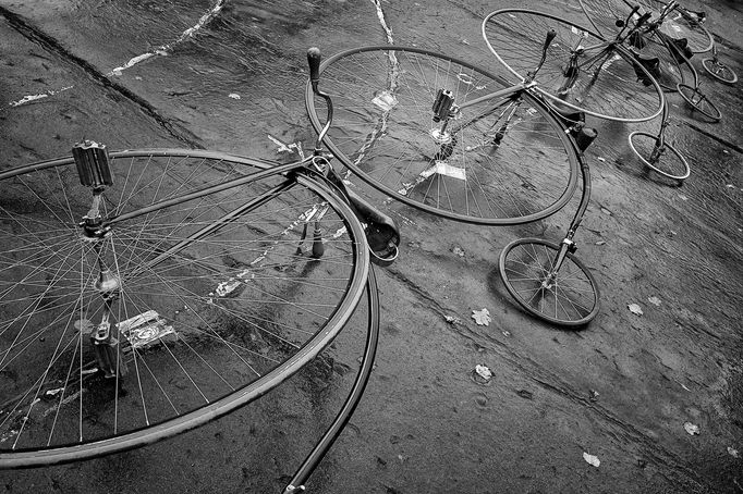 Pražská míle - setkání velocipedistů na Letenské pláni