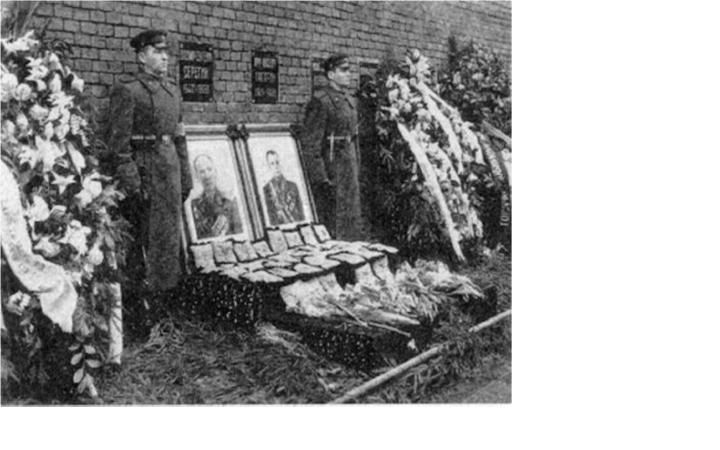 Gagarin - pohřeb