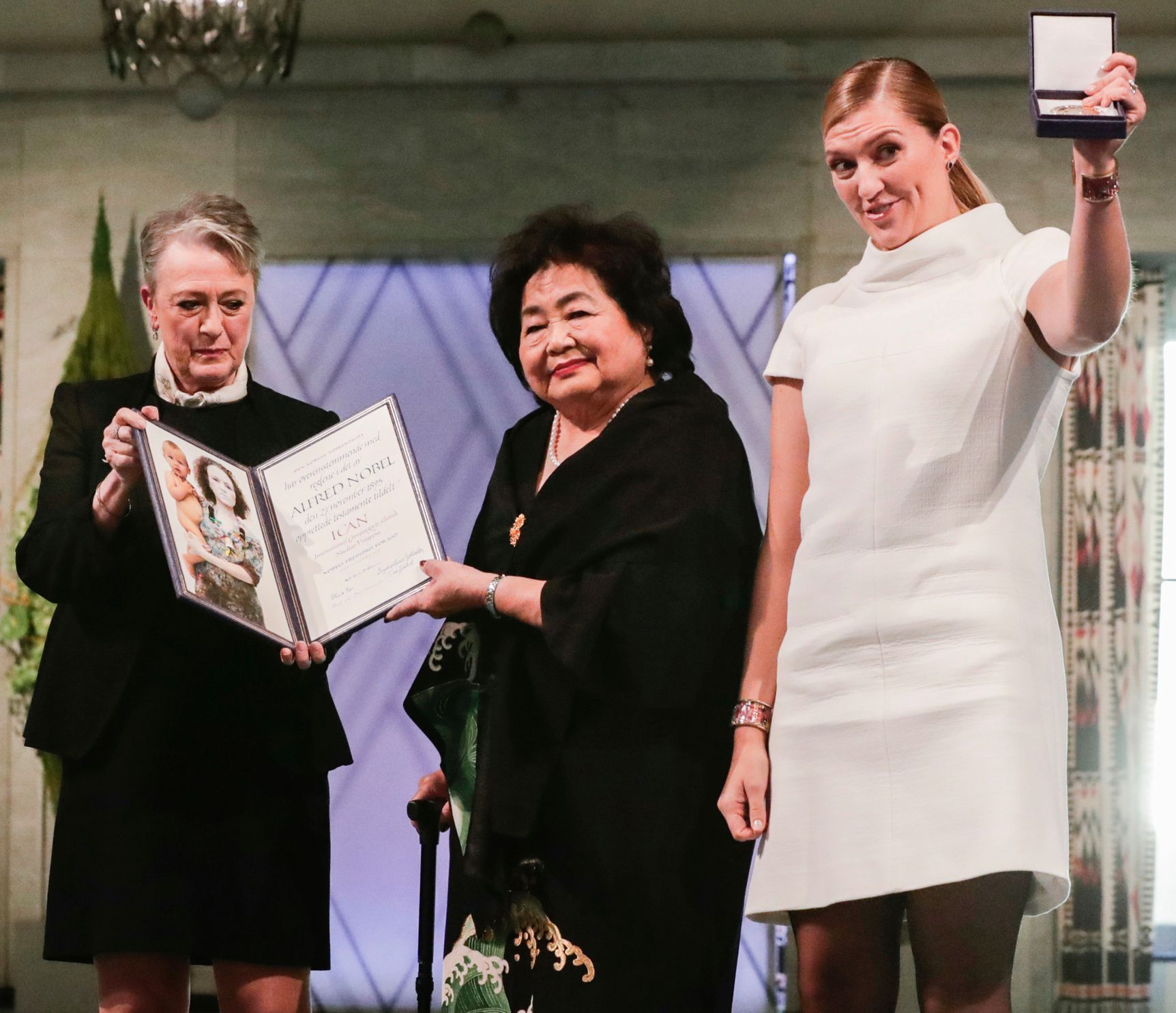 Beatrice Fihnová, Satsuko Thurlowová, Nobelova cena míru
