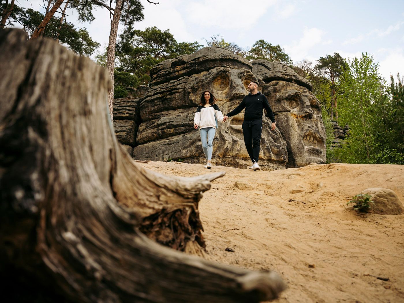 výlet, kokořínsko, mělník, čertovy hlavy