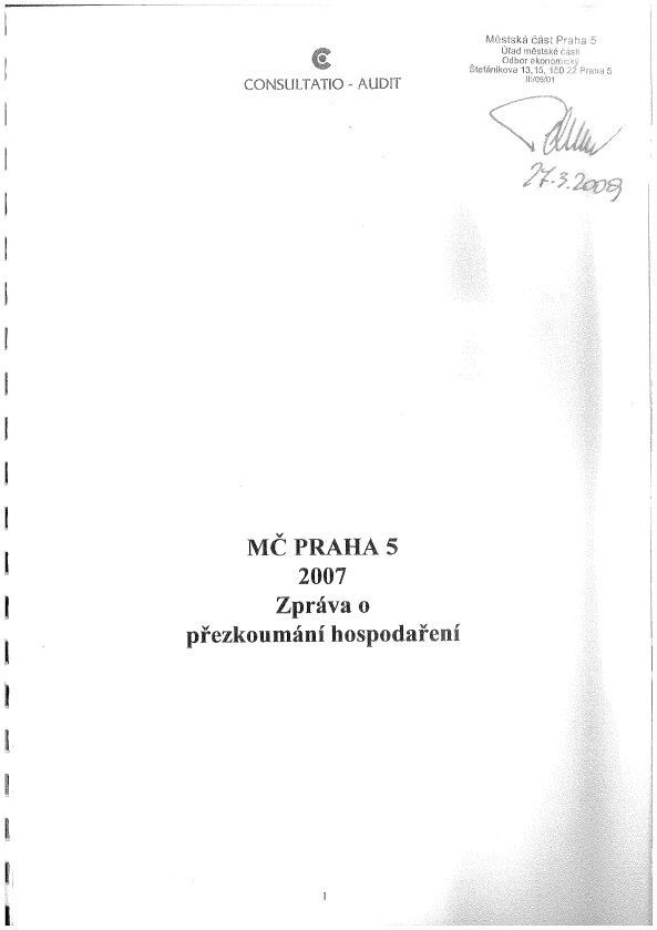 Audit Prahy 5, 2006