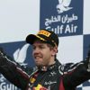 F1 Bahrajn (Sebastian Vettel slaví svoje první letošní vítězství)