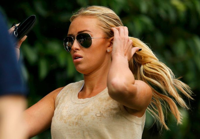 Paulina Gretzky na turnaji Masters v Augustě