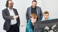 Studenti se při návrhu řídili i radami zkušených designérů.