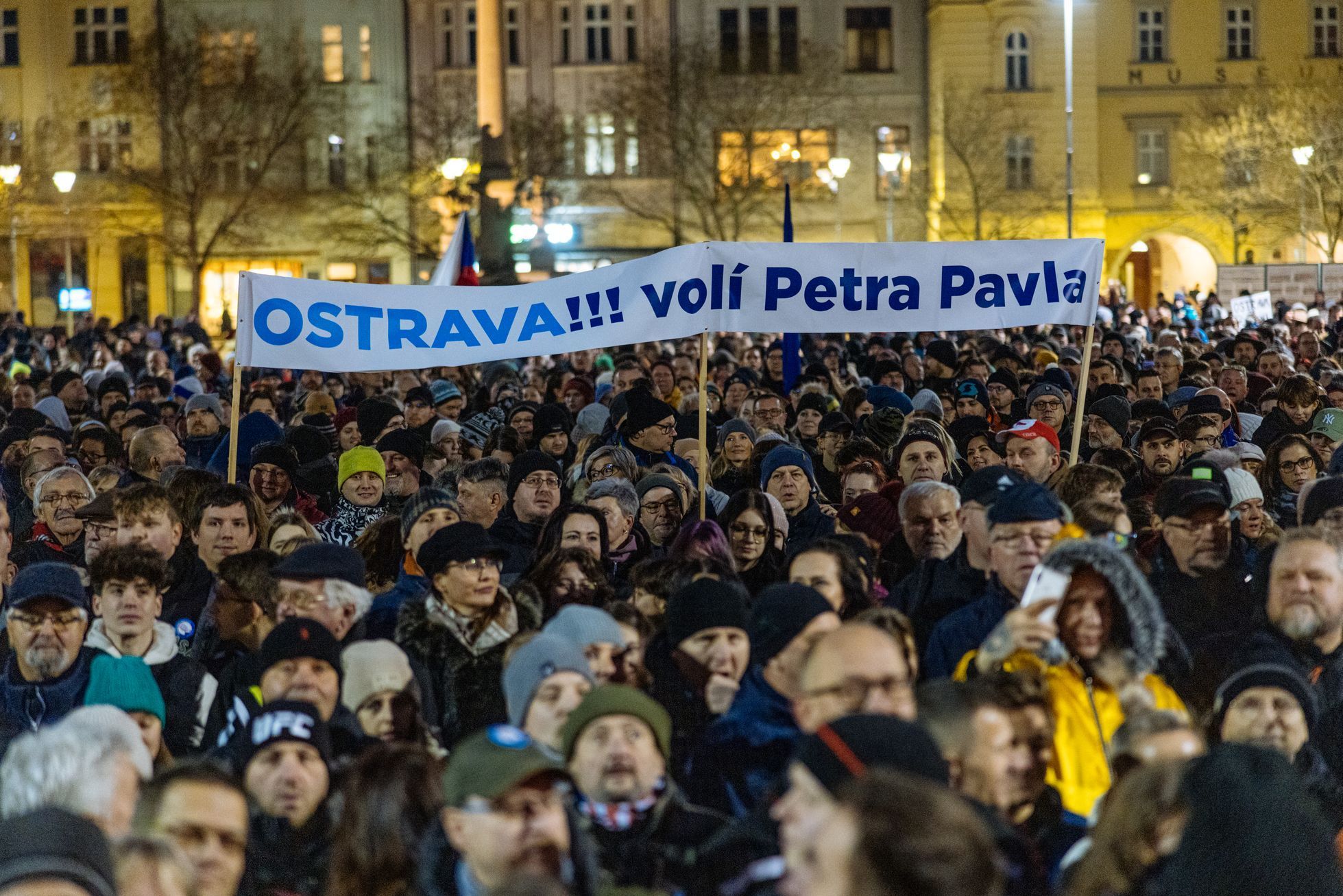 Petr Pavel, Ostrava, volby, kampaň