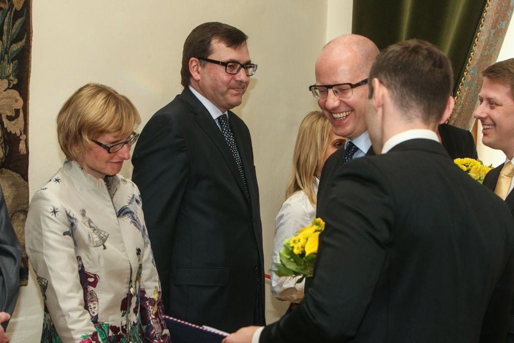 Setkání Bohuslava Sobotky s novými europoslanci