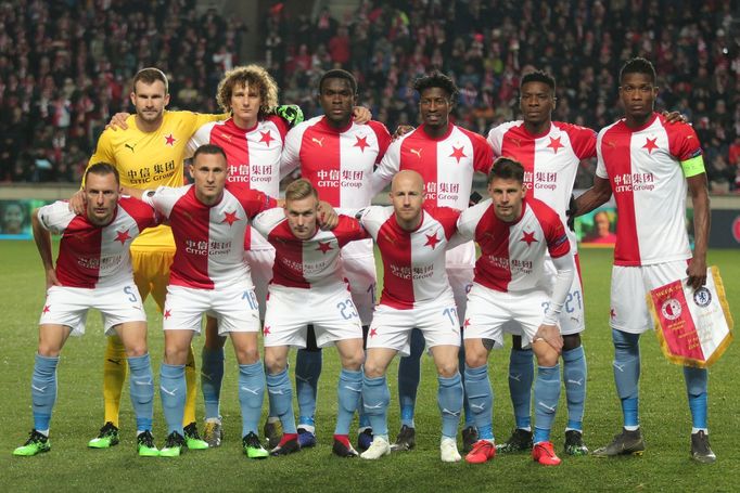 Slávisté před prvním čtvrtfinále Evropské ligy Slavia - Chelsea