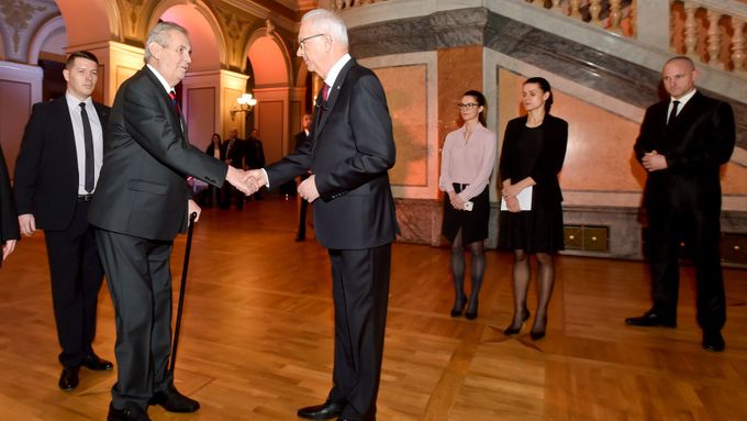 Miloš Zeman a Jiří Drahoš.