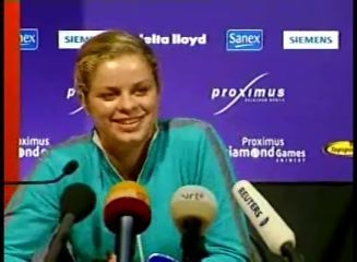 Kim Clijstersová se loučí s Belgií