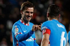Atlético prodloužilo proti Vallecanu vítěznou šňůru jedinou trefou