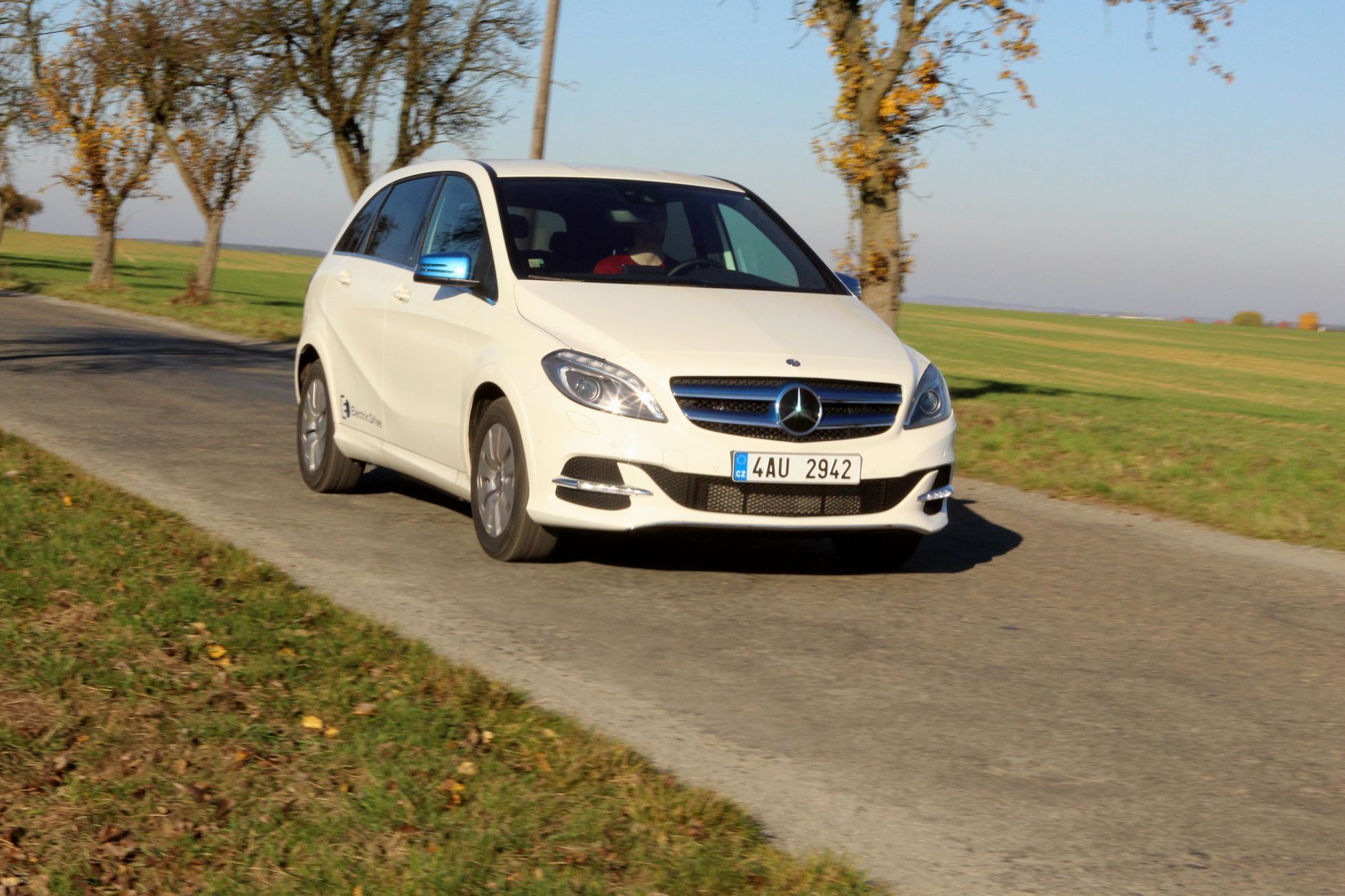 Test elektromobilu Mercedes.Benz B (2015)