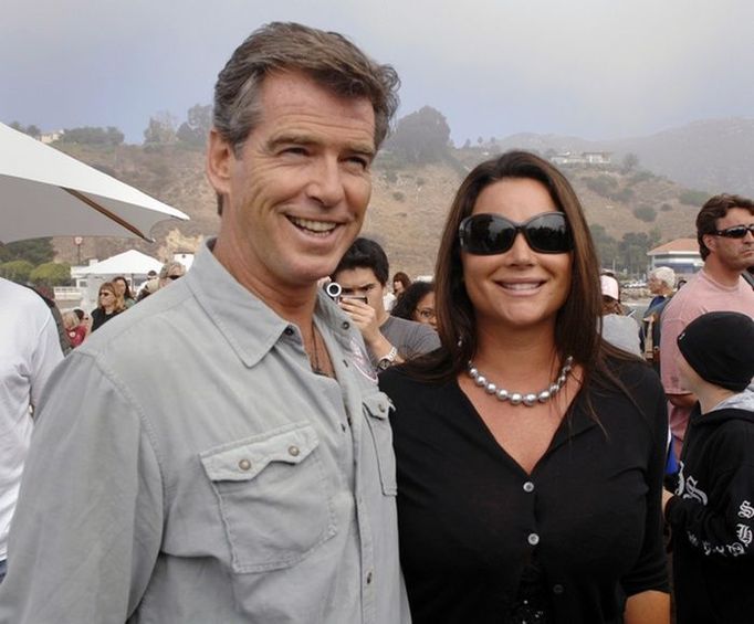 Pierce Brosnan s ženou Keely Shaye Smithovou