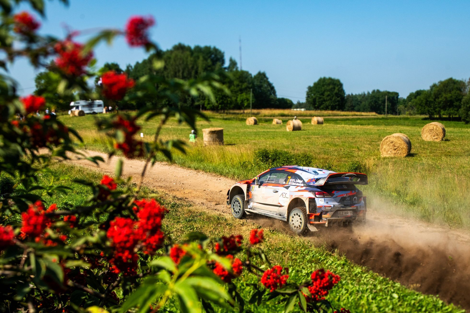 Pierre Louis Loubet, Hyundai na trati Estonské rallye 2021
