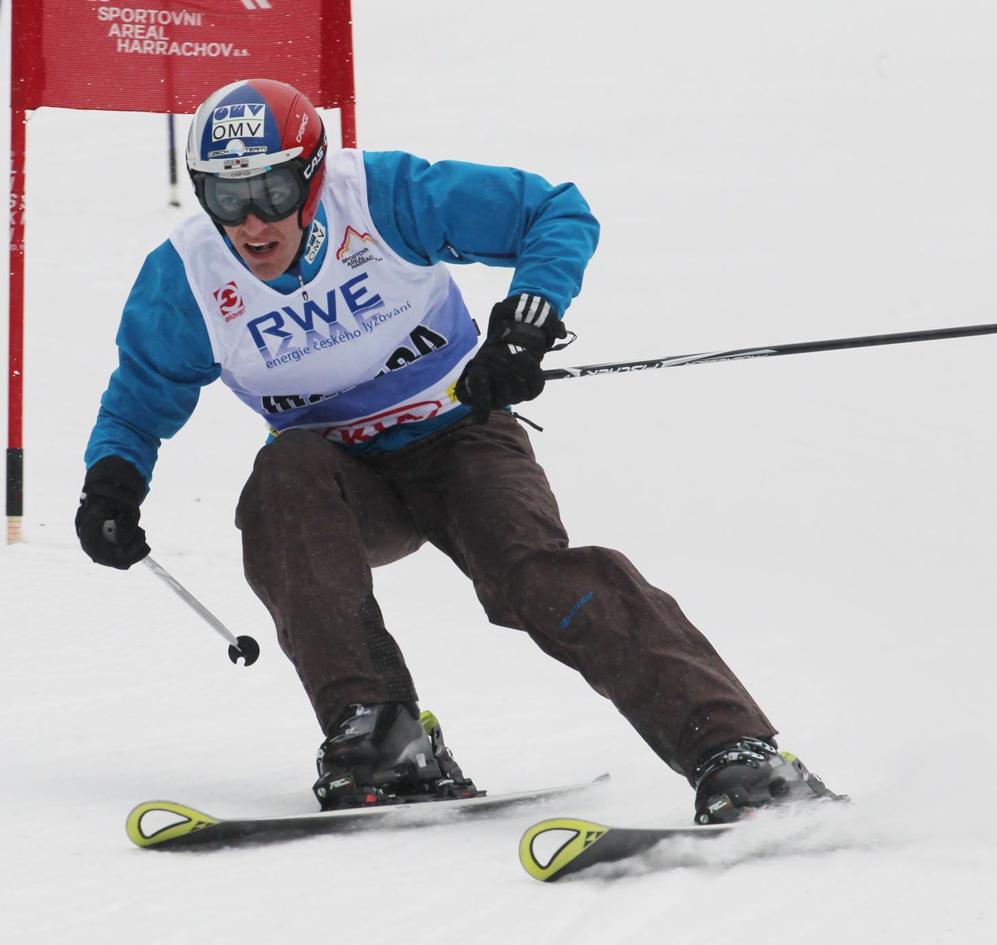 Jan Matura na lyžařském sjezdu RWE KSN cup 2013