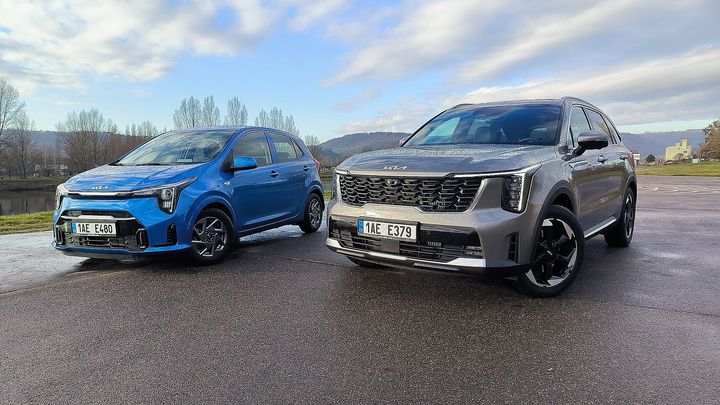 Za jedno Sorento čtyři Picanta. Největší a nejmenší Kia mají ale něco společné