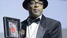 Americký režisér Spike Lee přebírá cenu "Jaeger-Le Coultre" za přínos současné kinematografii.