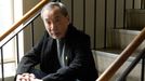 Haruki Murakami v sídle svého japonského nakladatelství Šinčóša.