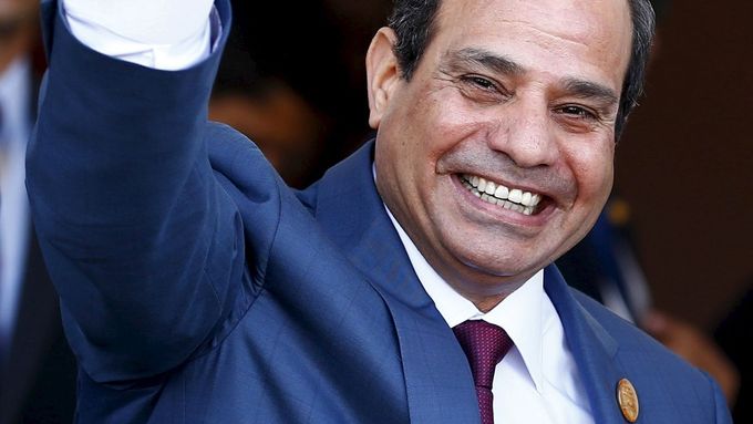 Egyptský prezident Sísí.