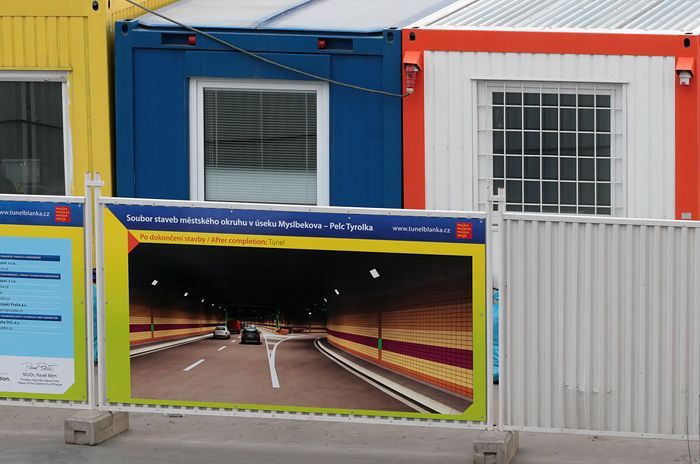 Tunel Blanka na Letné